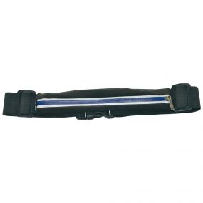 SCHWARZWOLF RAVIK multifunkční elastický pás s kapsou modrá