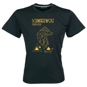 SCHWARZWOLF COOL SPORT MEN funkční tričko černá