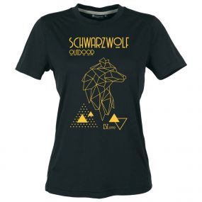 SCHWARZWOLF COOL SPORT WOMEN funkční tričko černá