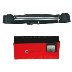 SCHWARZWOLF RAVIK multifunkční elastický pás s kapsou černý